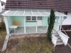 DIETZ: 1-2 Familienhaus mit Garagengebäude und großem Garten in ruhiger Wohnlage von Münster! - Überdachte Terrasse