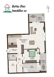 DIETZ: Altersgerechte Wohnung mit 2 Balkonen + 2 Garagenstellplätzen - Luft-Wasser-Wärmepumpe! - Grundriss Wohnung 21