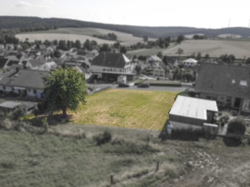 Baugrundstück – IDEAL für Doppelhaus, EFH oder MFH in Schaafheim Ortsteil Radheim in Feldrandlage, 64850 Schaafheim, Wohngrundstück