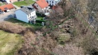 Luftbild - DIETZ: Junges Familienhaus mit 837 m² großen, idyllischen Waldgrundstück in Laufach!