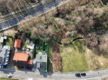 DIETZ: Junges Familienhaus mit 837 m² großen, idyllischen Waldgrundstück in Laufach! - Luftbild (678044)