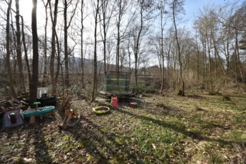 DIETZ: Junges Familienhaus mit 837 m² großen, idyllischen Waldgrundstück in Laufach! - Waldgrundstück (678055)