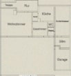 DIETZ: Bungalow mit großer Terrasse und Garten! Nebenkostenpauschale nur 250,-€ Pauschal inkl. Strom/Heizung! - EG-Wohnung-Grundriss