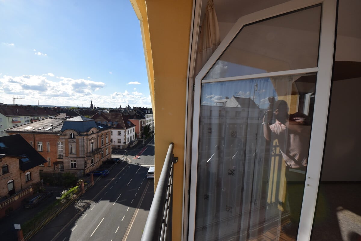 Blick aus Wohnbereich