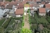 DIETZ: Stillvolles Reihenmittelhaus mit Garten, Hof und Nebengebäude in Dieburg! - Luftbild