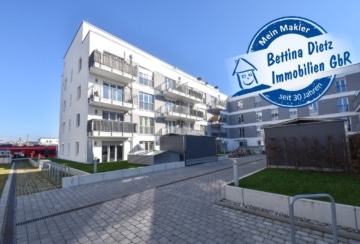 DIETZ: Moderne und helle 2-Zimmerwohnung im EG mit Terrasse und TG-Stellplatz!, 63322 Rödermark, Etagenwohnung