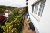 UG Zugang Terrasse - DIETZ: 2 bis 3 Familienhaus mit schönem Blick, Doppelgarage in Waldrandlage! 1 Wohneinheit frei!