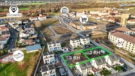 2 x 3 Reihenhäuser - DIETZ: 3 Reihenhausgrundstücke mit Baugenehmigungen im neuen Babenhäuser Wohnquartier Kaisergärten!