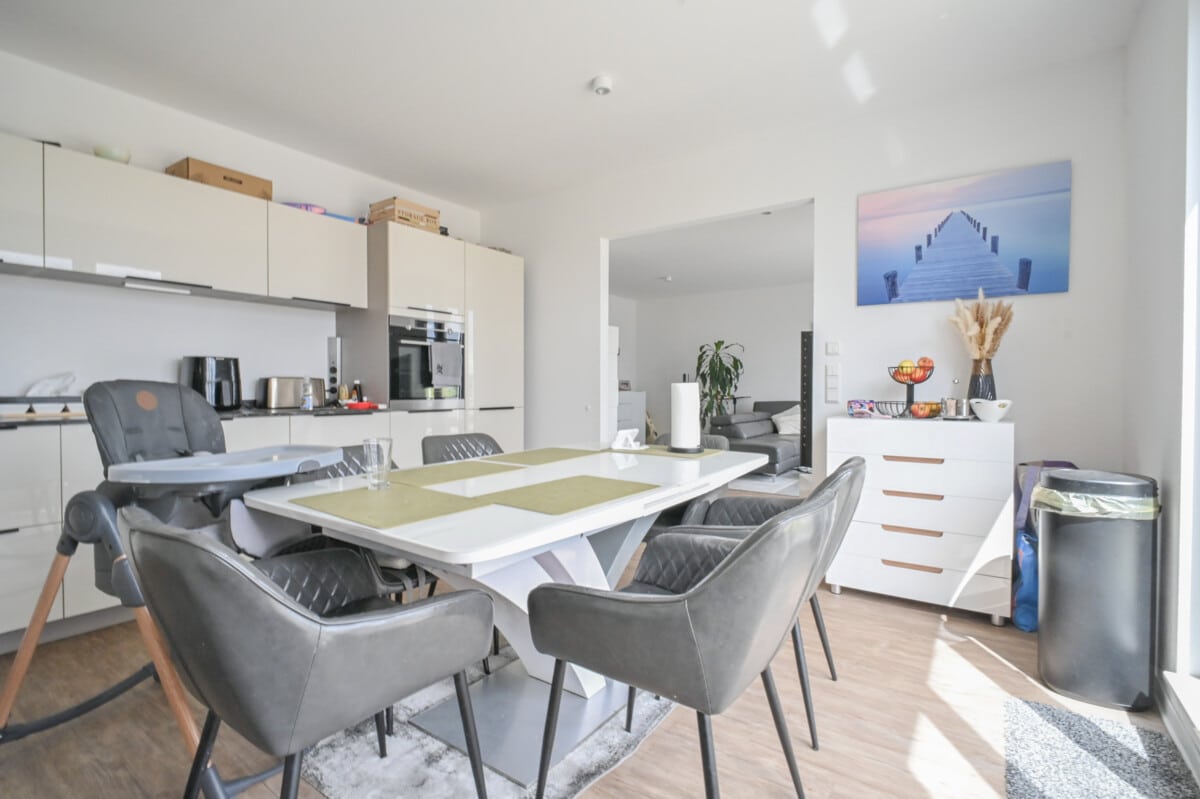 Wohn- und Esszimmer ohne EBK