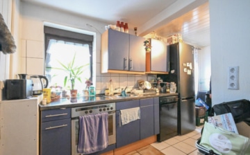 DIETZ: 2 Wohnungen! Haupthaus mit 110qm + Nebengebäude mit 54m² in zentraler Lage von Münster! - Küche EG Nebeng. (672452)