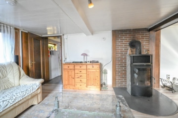 DIETZ: 2 Wohnungen! Haupthaus mit 110qm + Nebengebäude mit 54m² in zentraler Lage von Münster! - Wohn- und Esszimmer EG (672426)