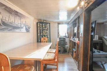 DIETZ: 2 Wohnungen! Haupthaus mit 110qm + Nebengebäude mit 54m² in zentraler Lage von Münster! - Wohn- und Esszimmer EG (672428)