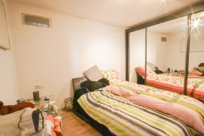 DIETZ: 2 Wohnungen! Haupthaus mit 110qm + Nebengebäude mit 54m² in zentraler Lage von Münster! - Schlafzimmer EG Nebengebäude (697877)