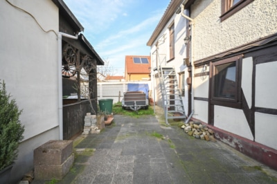 DIETZ: 2 Wohnungen! Haupthaus mit 110qm + Nebengebäude mit 54m² in zentraler Lage von Münster! - Innenhof (697841)
