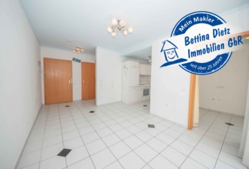 DIETZ: Barrierefreie 2-Zimmerwohnung mit EBK und Tiefgaragen-Stpl. in zentraler Lage von Dieburg!, 64807 Dieburg, Etagenwohnung