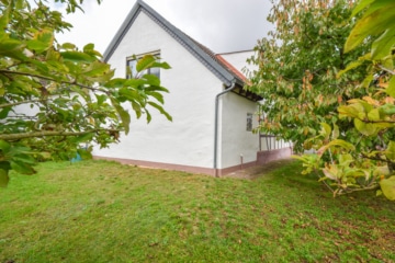 DIETZ: Gepflegtes Fachwerkhaus mit Garten, kleinem Nebengebäude im Babenhausen OT Harpertshausen! - eigener Garten (643344)