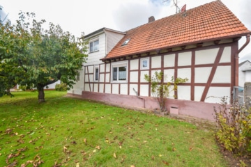 DIETZ: Gepflegtes Fachwerkhaus mit Garten, kleinem Nebengebäude im Babenhausen OT Harpertshausen! - Fachwerkhaus (643343)