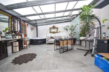 DIETZ: Gepflegtes Wohnhaus + Einliegerwohnung im Ortskern von Großostheim mit Wintergarten + Garage! - Wintergarten EG (654094)