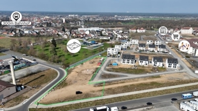 **VERKAUFT** 3 Reihenhausgrundstücke Bebaubar nach Bebauungsplan – Kaisergärten, 64832 Babenhausen, Wohngrundstück