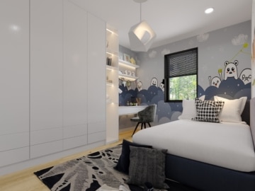 DIETZ: Bauträgergrundstück mit Baugenehmigung für 2 Mehrfamilienhäuser! TOP Lage und S-Bahn-nah! - Schlafzimmer 3 von 3 EG (637130)