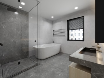 DIETZ: Bauträgergrundstück mit Baugenehmigung für 2 Mehrfamilienhäuser! TOP Lage und S-Bahn-nah! - Tageslichtbad OG (637131)