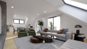 DIETZ: Bauträgergrundstück mit Baugenehmigung für 2 Mehrfamilienhäuser! TOP Lage und S-Bahn-nah! - Wohnen Essen Kochen DG (637132)