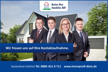 DIETZ: Bauträgergrundstück mit Baugenehmigung für 2 Mehrfamilienhäuser! TOP Lage und S-Bahn-nah! - FreuenunsüberKontaktaufnahme (637144)