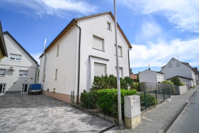 DIETZ: Top gepflegtes 2 Familienhaus mit Garten, Keller und Sauna – voll vermietet – in Weiterstadt - Außenansicht (697966)