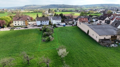 DIETZ: Feldrandlagen-Baugrundstück für 1-2 Familienhaus in Großostheim zu verkaufen! - Baugrundstück (697012)