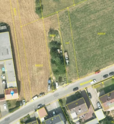 DIETZ: Feldrandlagen-Baugrundstück für 1-2 Familienhaus in Großostheim zu verkaufen! - Lageplan Exposé (697016)