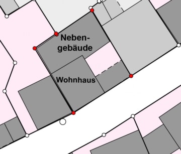 DIETZ: Modernisiertes Fachwerkhaus mit Nebengebäude – PV mit Speicher – in Schaafheim OT Mosbach! - Lageplan-Exposé (694104)