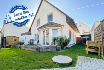 DIETZ: Provisionsfreies Einfamilienhaus mit Terrasse – Garten – Garage – GWC – EBK!, 64850 Schaafheim, Einfamilienhaus