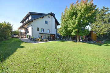 DIETZ: Eindrucksvolles 2-Familienhaus-Anwesen in attraktiven Wohnlage von Klein-Zimmern! - Garten (642087)