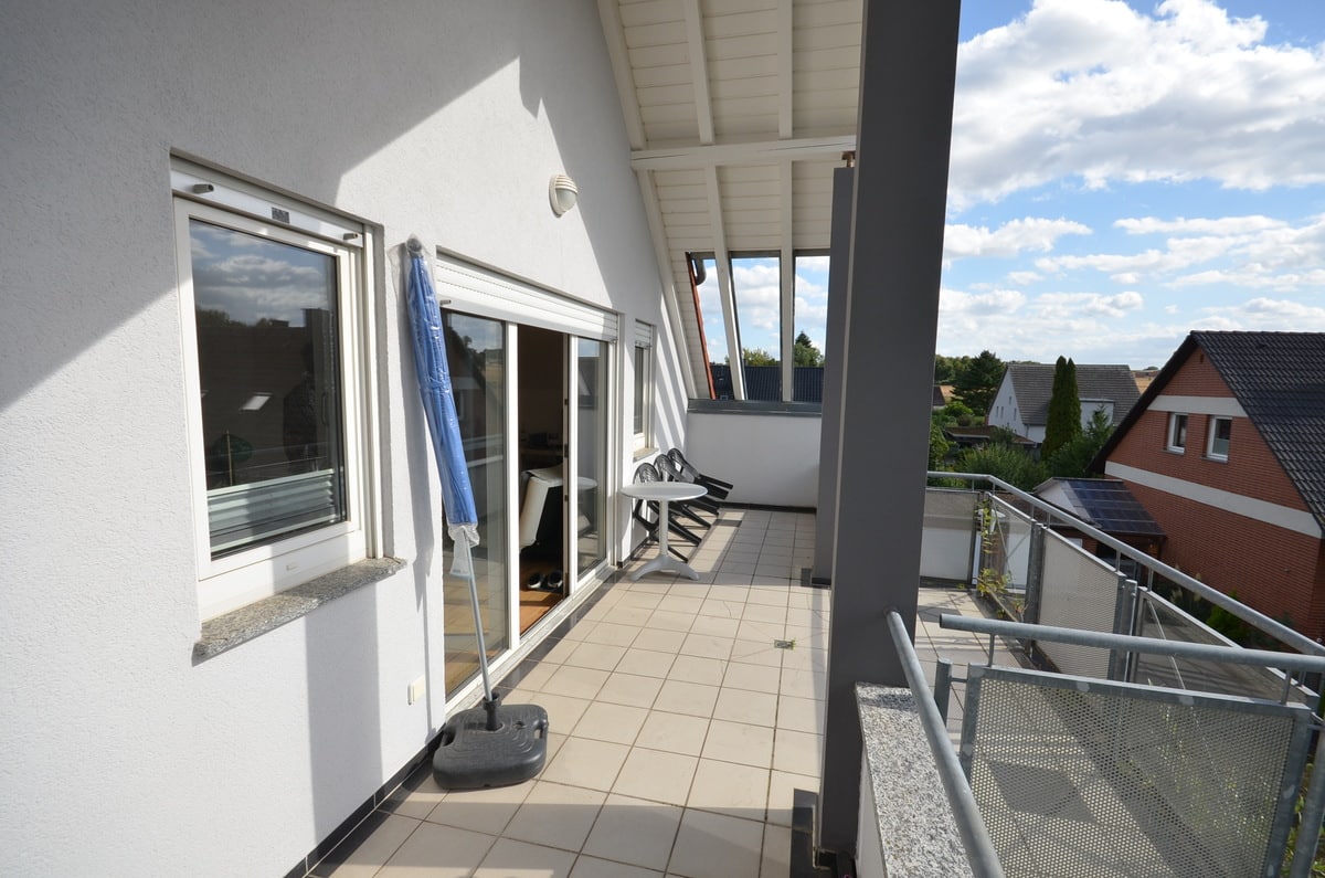 Großer Balkon