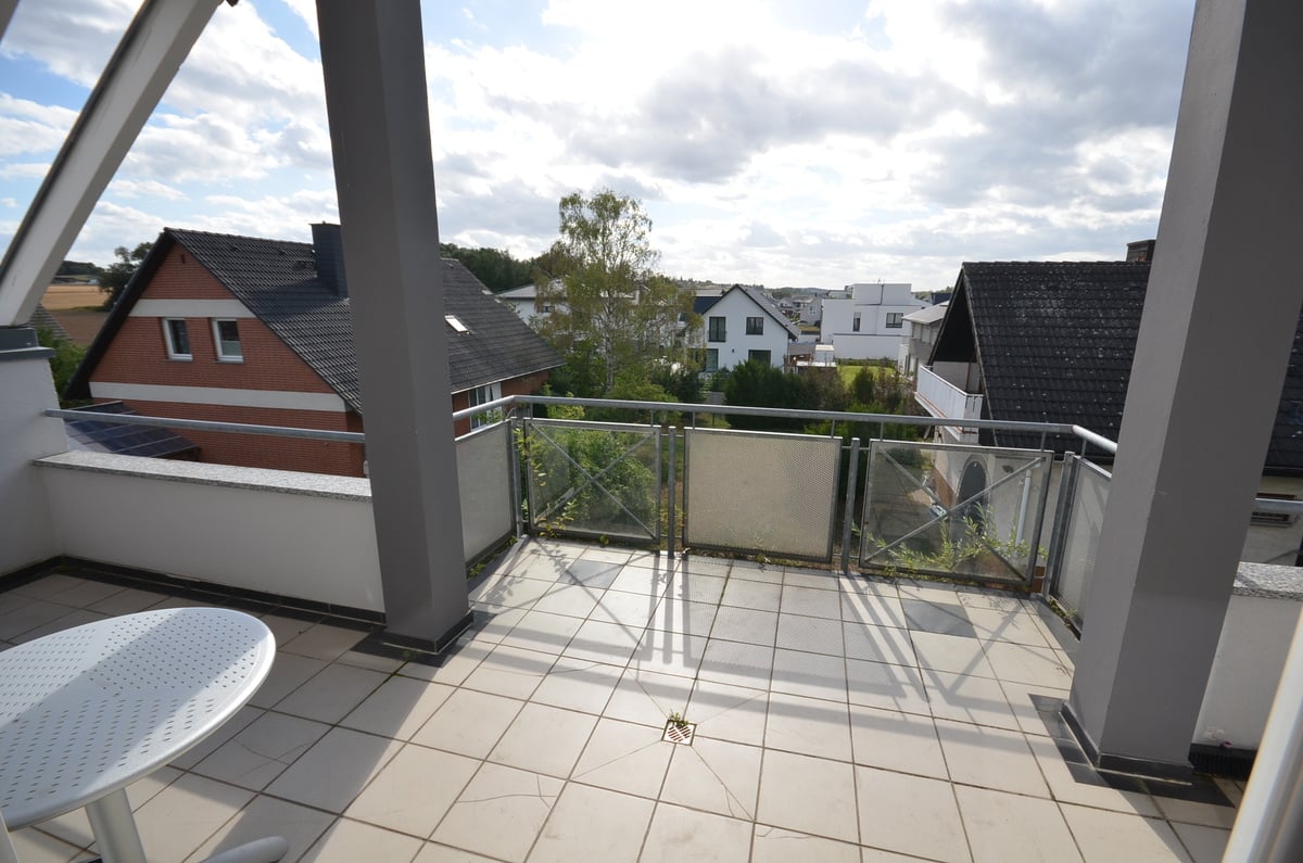 Großer Balkon