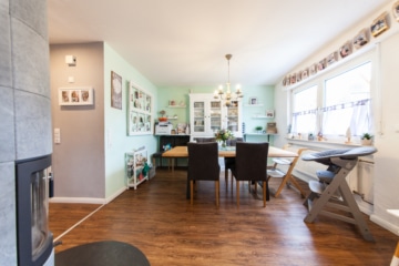 DIETZ: Bezahlbares modernisiertes EFH mit Garage – PV – Klima – Wärmepumpe in Kleestadt! - Essbereich (642971)