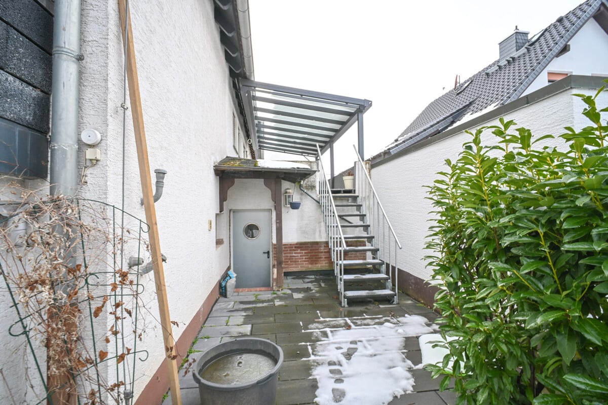 Zugang zur Terrasse