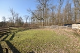 Longierzirkel - DIETZ: Reitgelände mit Stallungen für 13 Pferdeboxen auf 1,5 ha zu vermieten! Nur 20 Min von FFM!