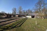 Stallungen - DIETZ: Reitgelände mit Stallungen für 13 Pferdeboxen auf 1,5 ha zu vermieten! Nur 20 Min von FFM!