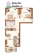 7978-lang90#Grundriss - DIETZ: Moderne und helle 3-Zimmerwohnung im 3.OG! mit Balkon und 2 TG-Stellplätzen!
