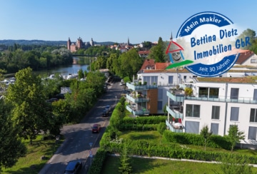 DIETZ: Bestlage! 3-Zimmer-Wohnung mit Garage Am Flosshafen in Aschaffenburg zu verkaufen!, 63739 Aschaffenburg, Etagenwohnung