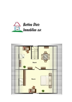 DIETZ: 1-2 Familienhaus in Urberach – modernisiert! - Grundriss Dachgeschoss (672283)