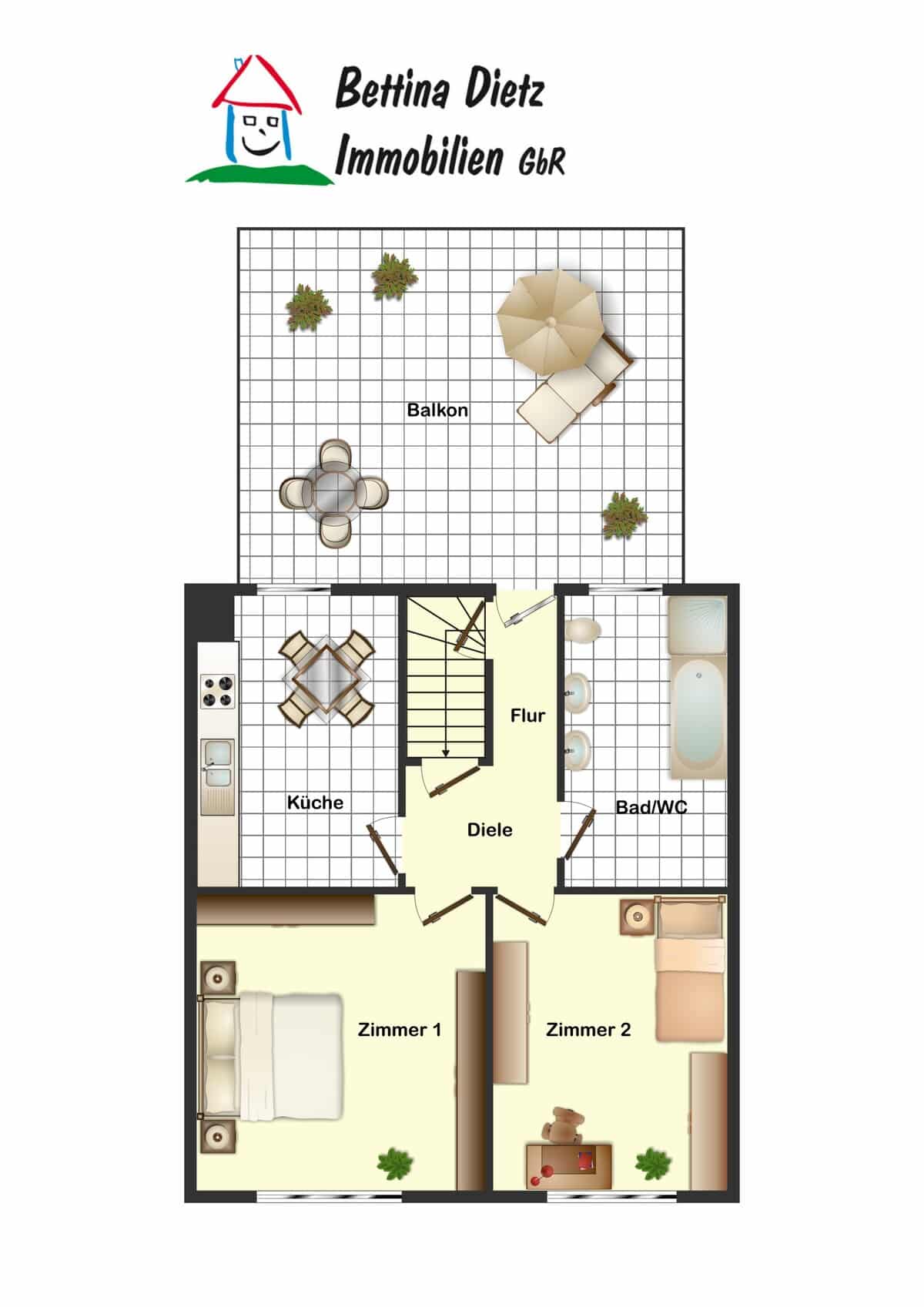 Grundriss Obergeschoss