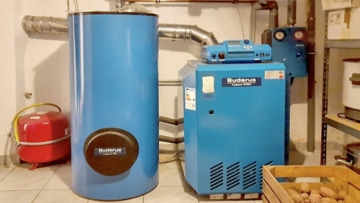 DIETZ: 1-2 Familienhaus in Urberach – modernisiert! - Heizungsraum KG (672273)