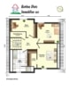 Grundriss Dachgeschoss - Neuwertiges Einfamilienhaus mit TOP-Ausstattung! Garage, gepflegter Garten in Hergershausen!