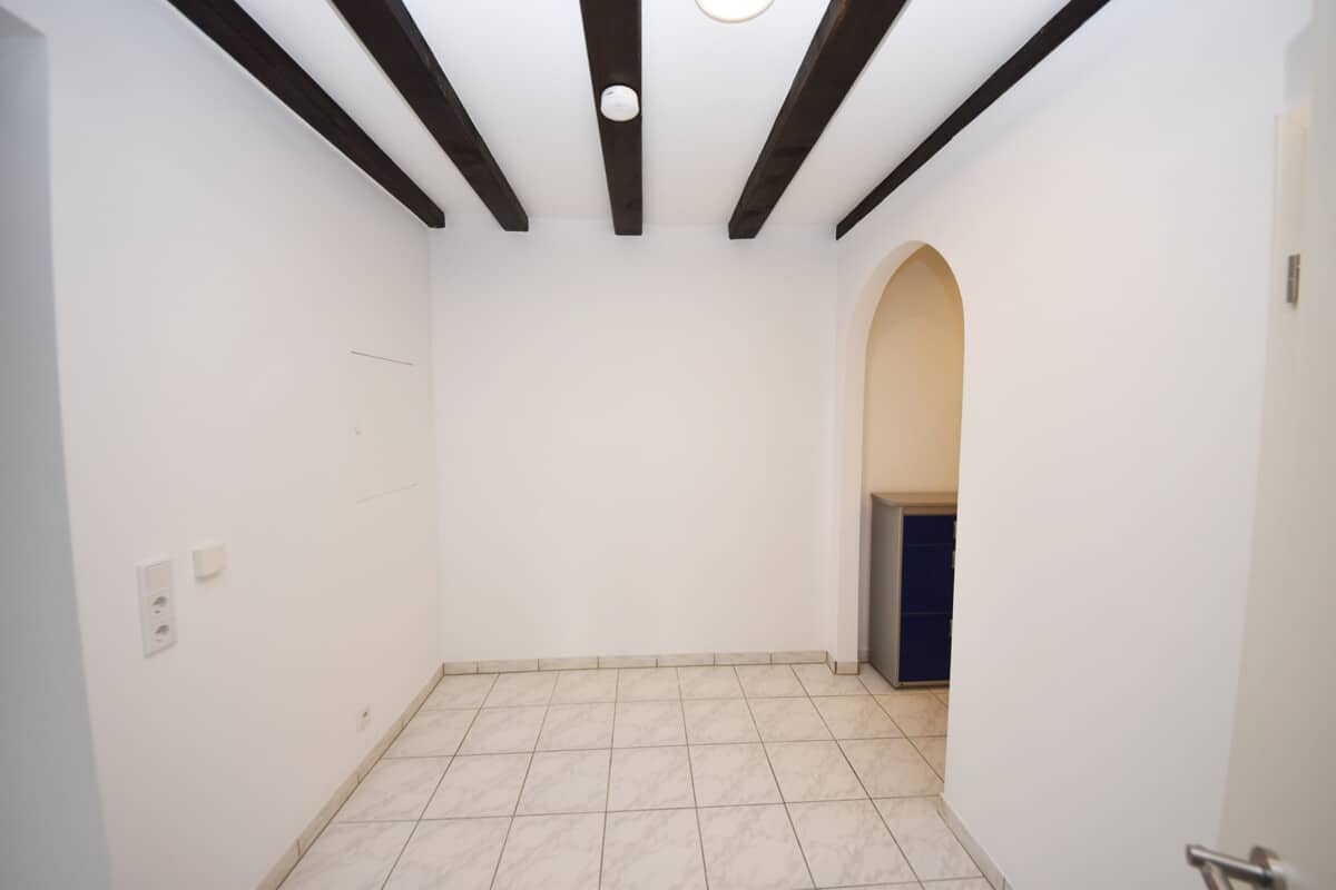 Platz für Garderobe