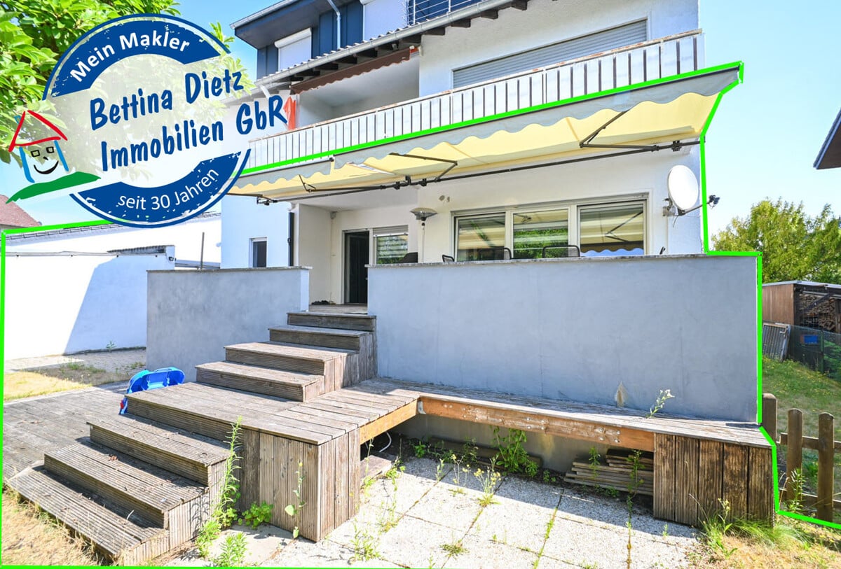 Terrasse und Garten
