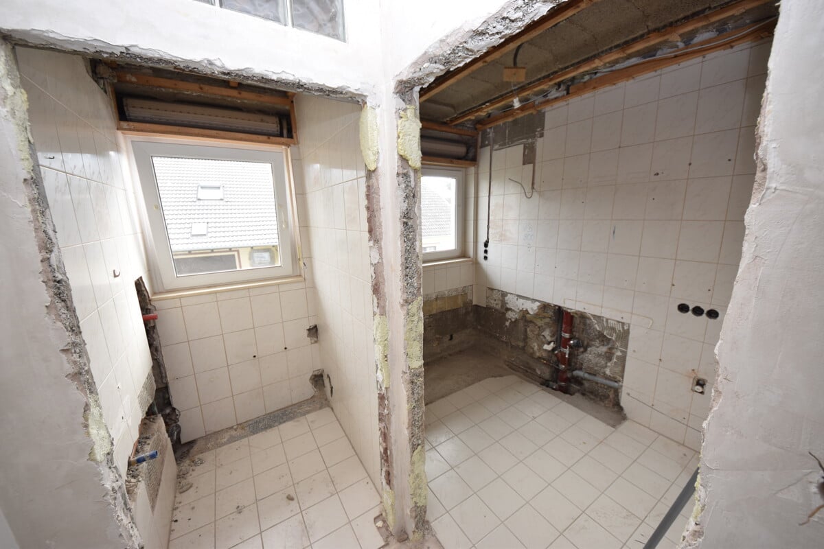 WC und Tageslichtbad