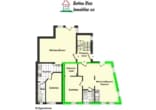DIETZ: Vermietete 2-Zimmer Erdgeschosswohnung mit PKW-Stellplatz und Kellerraum in Groß-Zimmern! - Grundriss