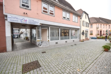 DIETZ: Provisionsfrei Barrierefreies Ladengeschäft, Lagerfläche oder Büro Fußgängerzone Babenhausen! - Diekt in der Babenhäuser Altstadt (663561)